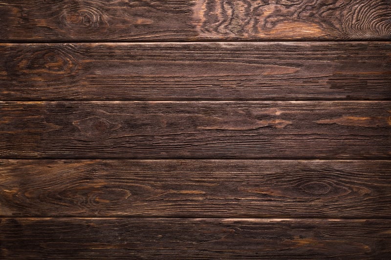 Wooden crate planter